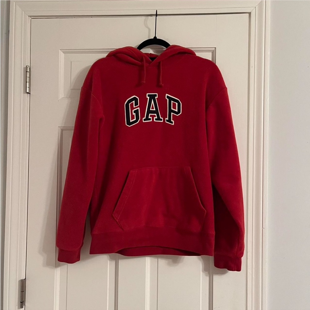GAP Red fleece Hoodie
